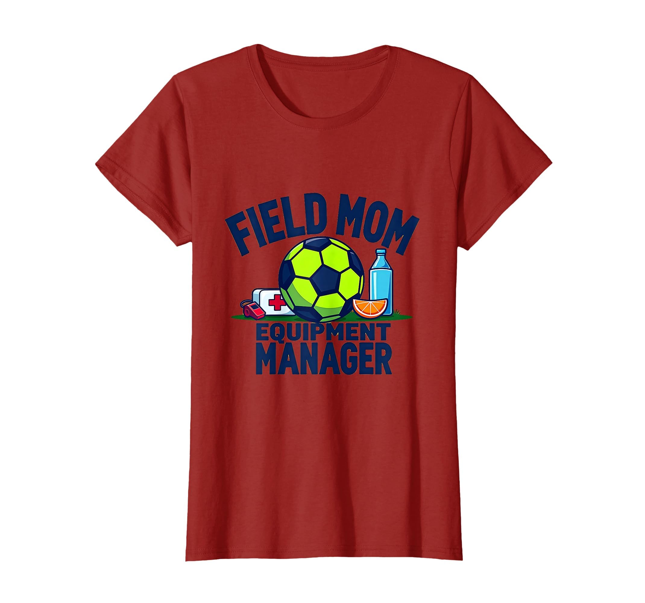 Field Mom Equipment Manager Soccer T-Shirt - Streetwear Style for Adults - T-Shirt, Sweatshirt, Hoodie