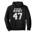 Number 47 Custom Proud Soccer Futbol Hoodie - Trendy Graphic Men Women - T-Shirt, Sweatshirt, Hoodie