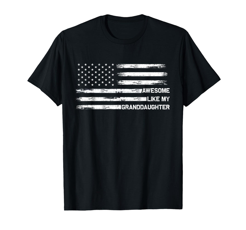 Awesome Like My Granddaughter T-Shirt - Custom Art Print for Adults - T-Shirt, Sweatshirt, Hoodie
