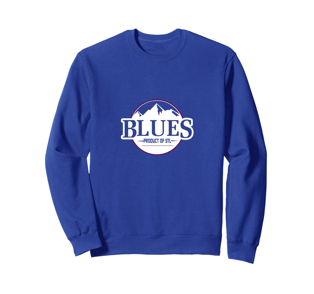 Mountain Blues Homegrown Stl St Louis Sweatshirt - Trendy Graphic Men Women - T-Shirt, Sweatshirt, Hoodie