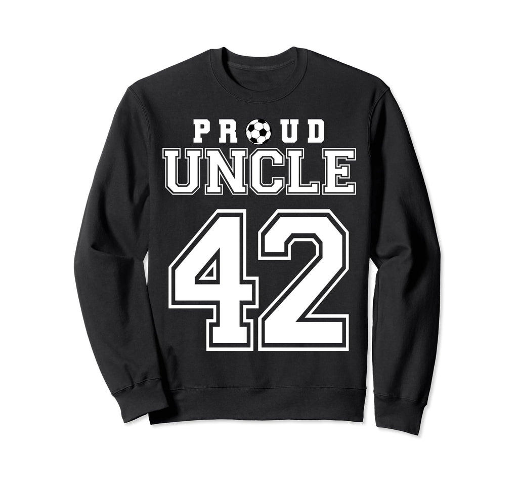 Number 42 Custom Proud Soccer Sweatshirt - Custom Art Print Men Women - T-Shirt, Sweatshirt, Hoodie