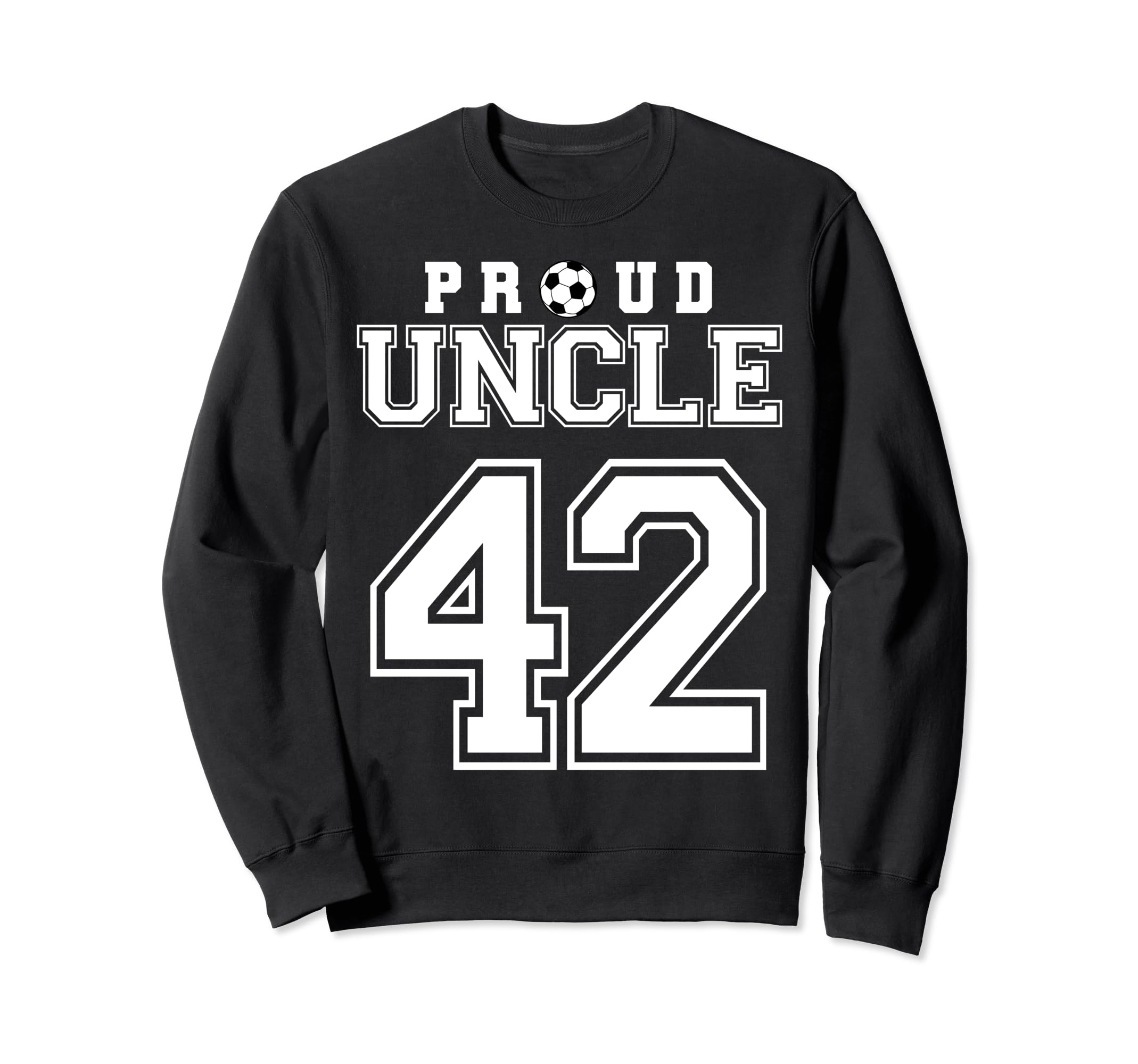 Number 42 Custom Proud Soccer Sweatshirt - Custom Art Print Men Women - T-Shirt, Sweatshirt, Hoodie