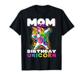 Mom Birthday Unicorn Dabbing T-Shirt - Casual Everyday Wear Men Women - T-Shirt, Sweatshirt, Hoodie