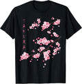 Vintage Sakura Cherry Blossom Japanese Graphical Art - Adult & Kids T-Shirts, Sweatshirts & Hoodies apparel design preview 1