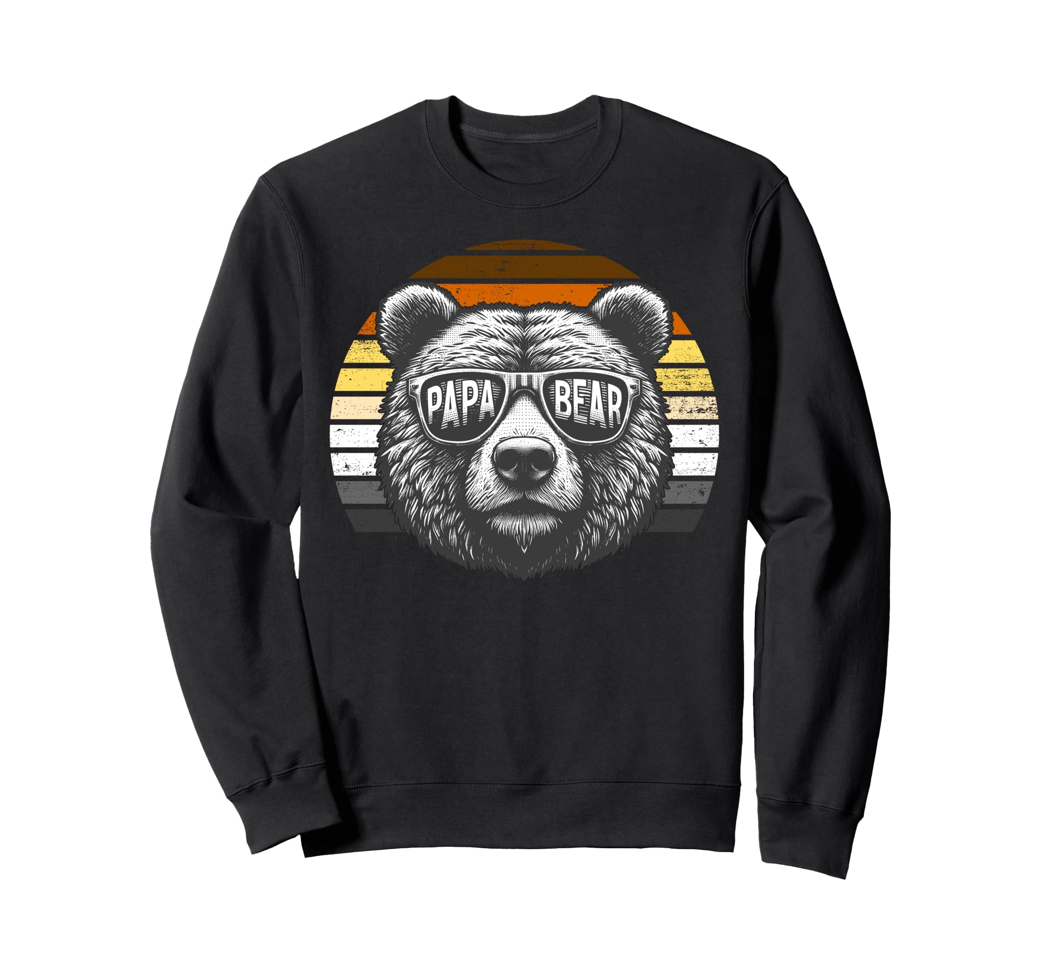 Papa Bear Gay Pride Sunglasses Bear Sweatshirt - Graphic Print for Adults - T-Shirt, Sweatshirt, Hoodie