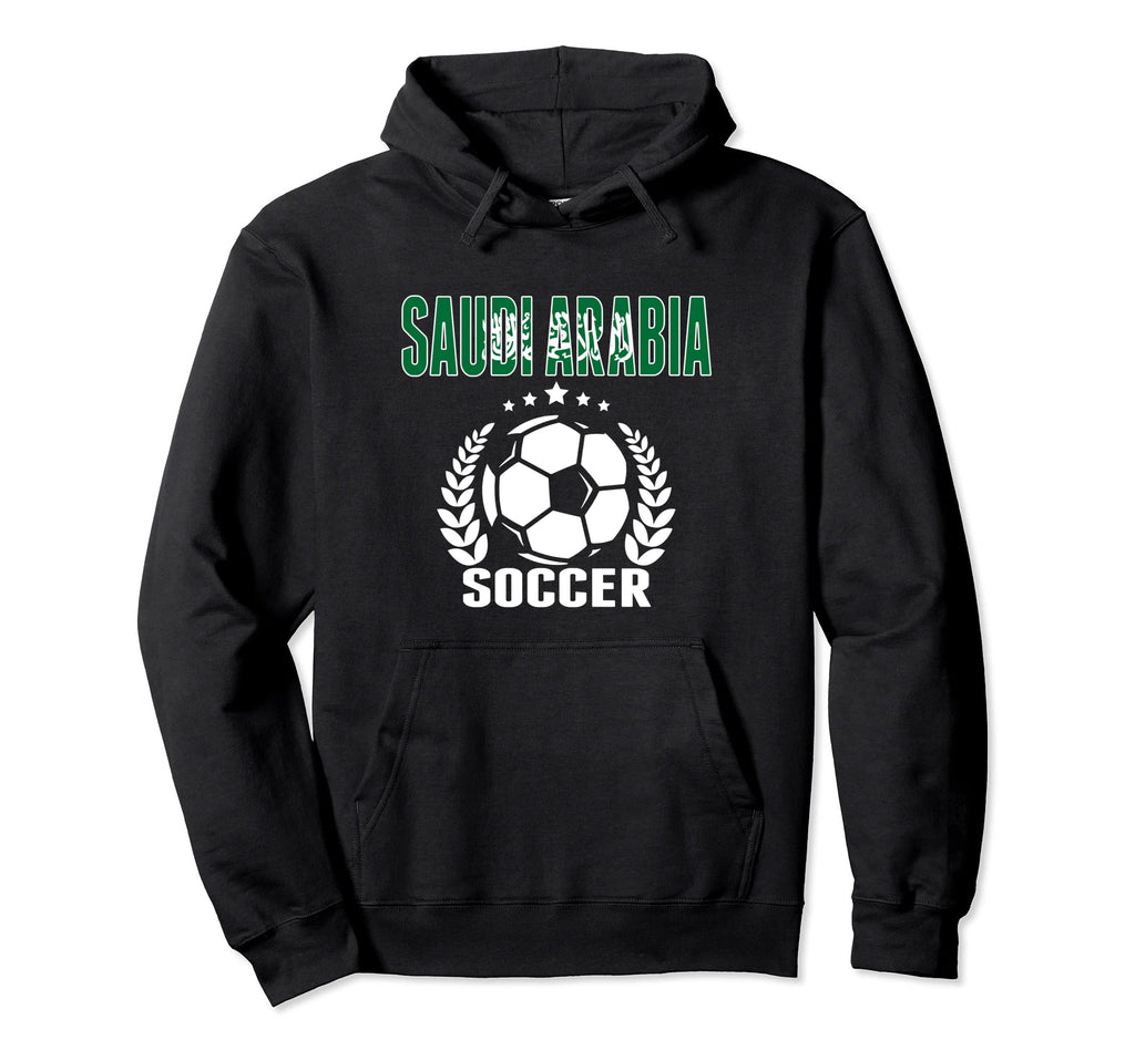 Saudi Arabia Soccer Fans Jersey Saudi Hoodie - Novelty Apparel Unisex - T-Shirt, Sweatshirt, Hoodie