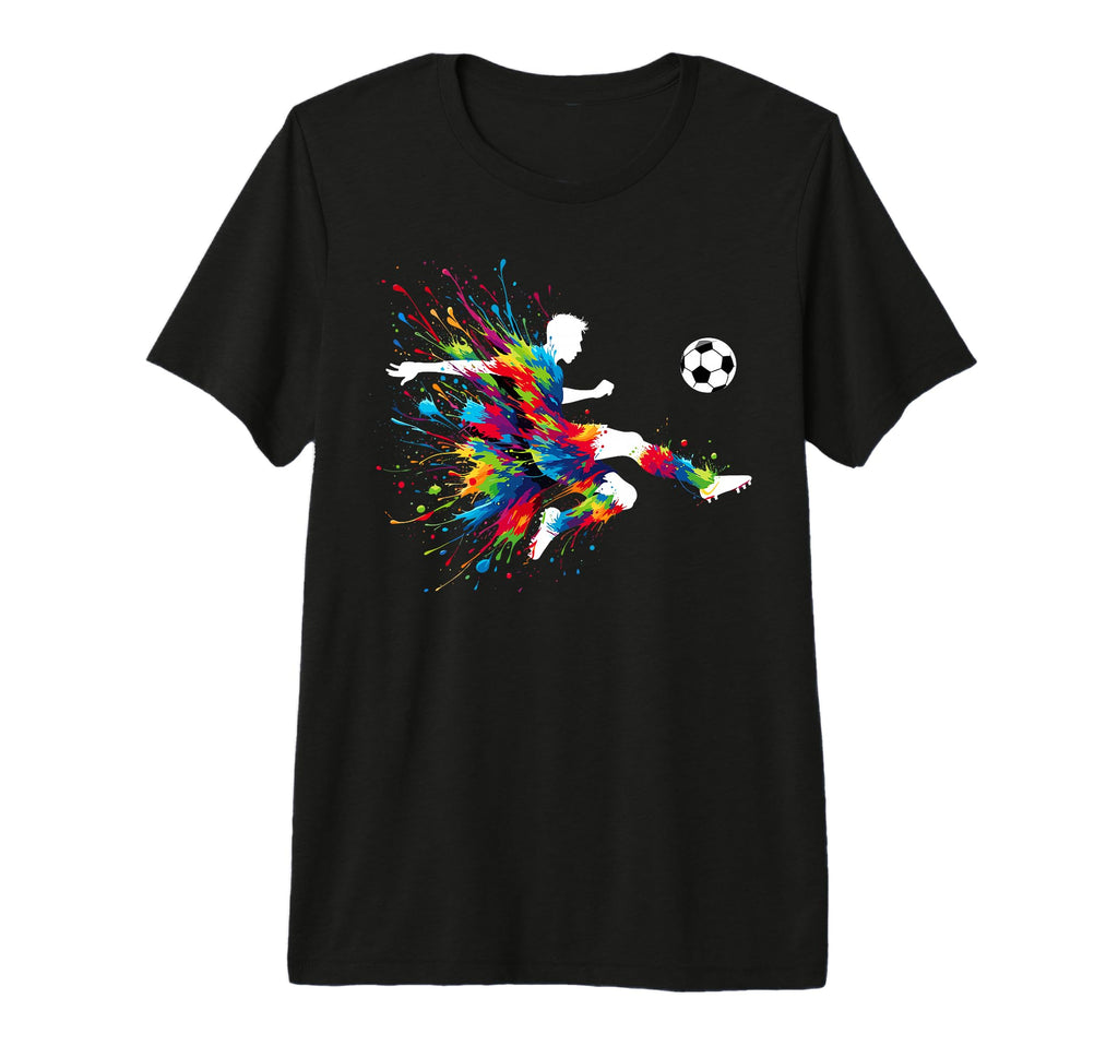 Soccer Soccer Player Sport Lover Tri T-Shirt - Casual Everyday Wear Unisex - T-Shirt, Sweatshirt, Hoodie