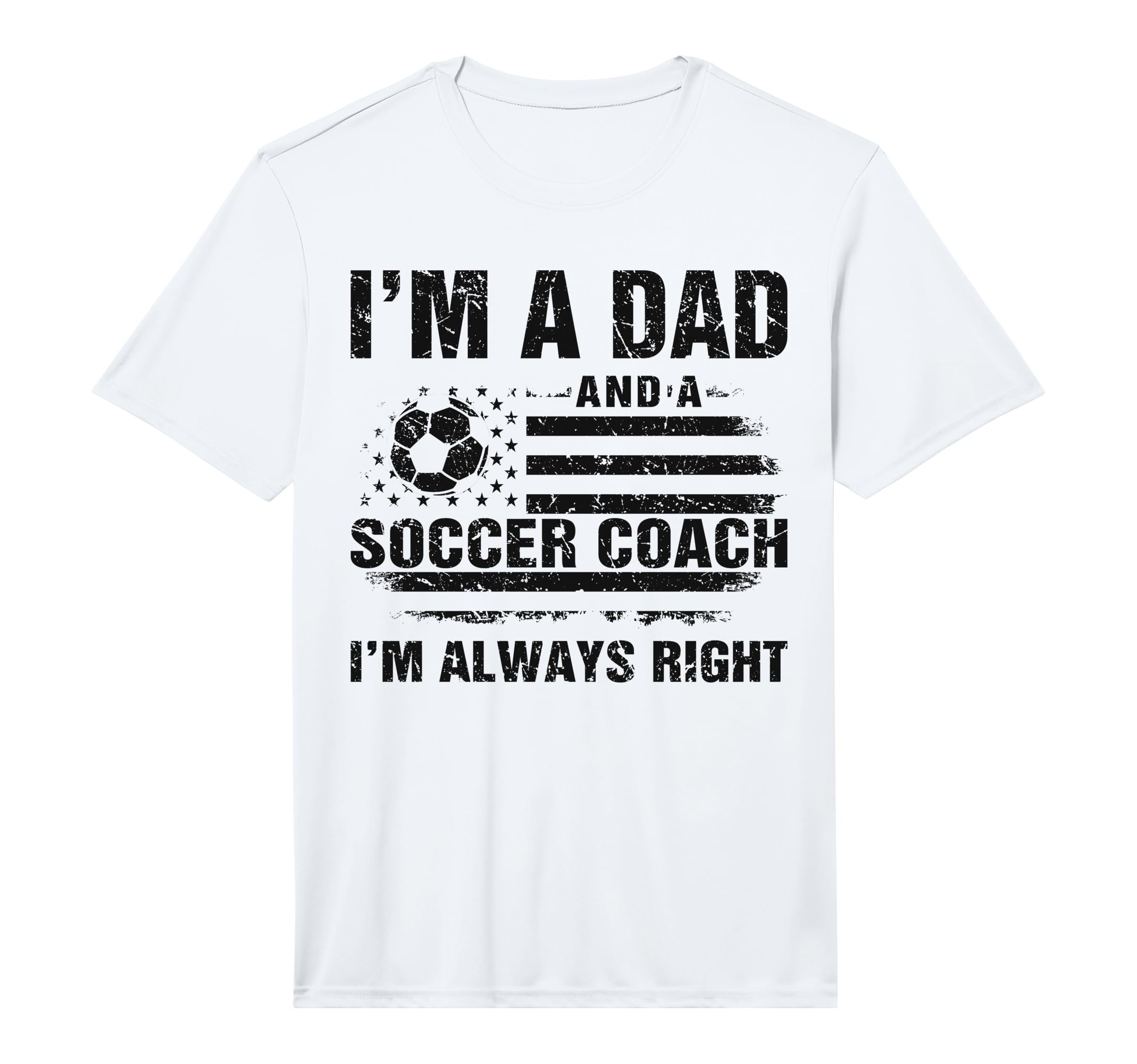 Mens Dad Soccer Coach Funny Fathers T-Shirt - Trendy Graphic for Adults - T-Shirt, Sweatshirt, Hoodie