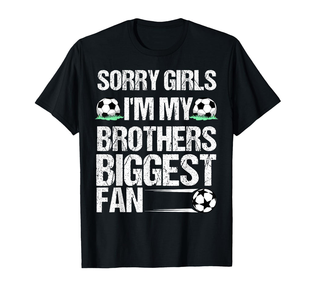 Soccer Sister Biggest Fan Little Sister T-Shirt - Aesthetic Graphic Unisex - T-Shirt, Sweatshirt, Hoodie