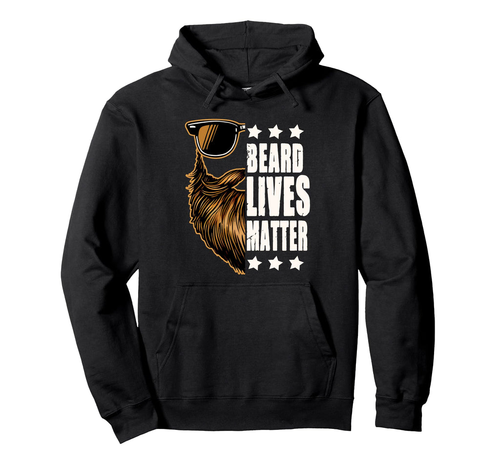 Bearded Dad Daddy Fathers Day Beard Hoodie - Novelty Apparel Men Women - T-Shirt, Sweatshirt, Hoodie