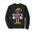 Soccer Elf Family Matching Funny Sweatshirt - Unique Graphic for Adults - T-Shirt, Sweatshirt, Hoodie