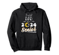 Proud Dad Class 2024 Graduate Senior Hoodie - Minimalist Print Men Women - T-Shirt, Sweatshirt, Hoodie