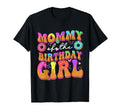 Mommy And Dad Birthday Daughter Donut T-Shirt - Graphic Print Men Women - T-Shirt, Sweatshirt, Hoodie