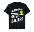 Grandma Ballers Funny Baseball T-Shirt - Novelty Apparel for Adults - T-Shirt, Sweatshirt, Hoodie