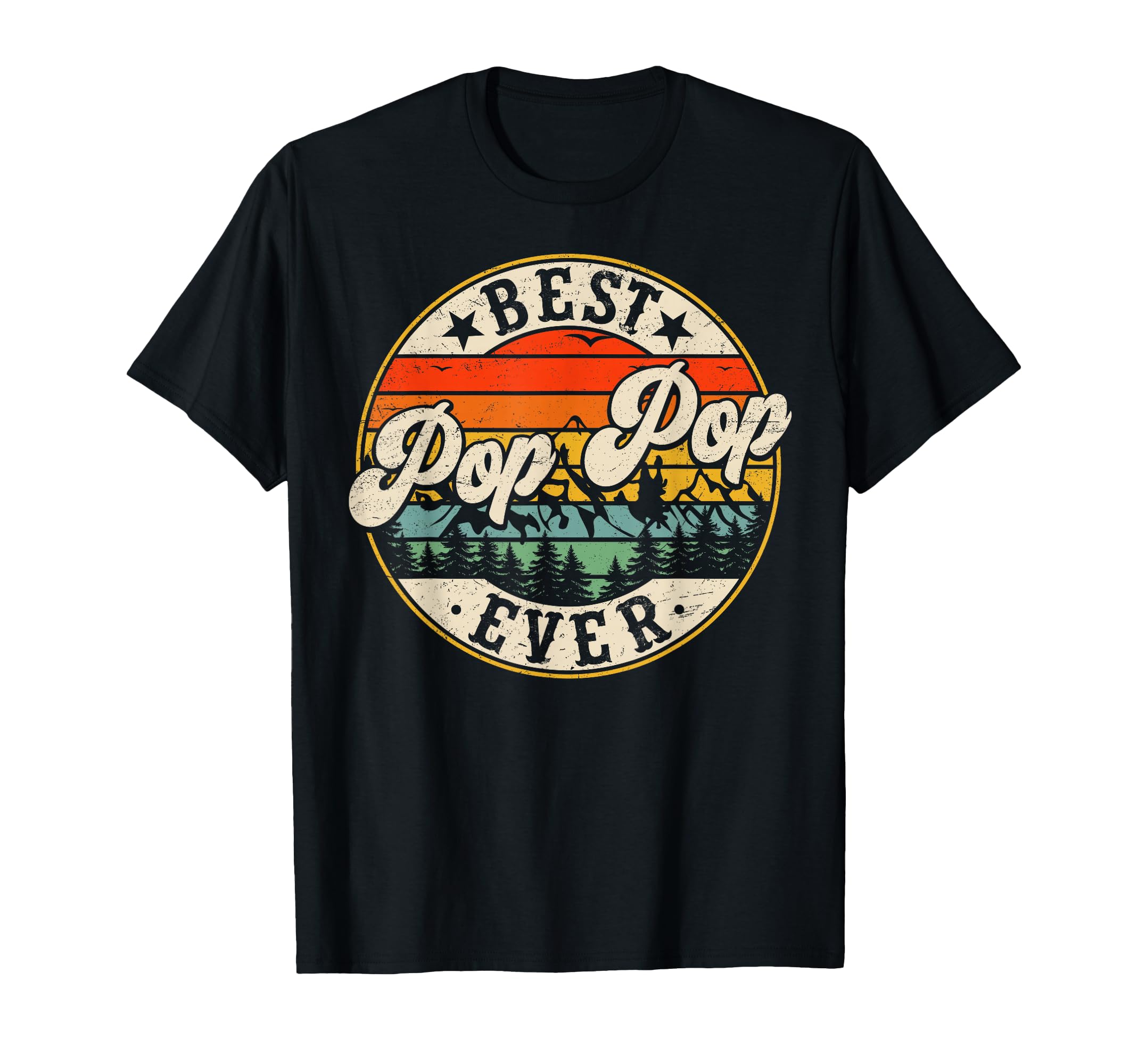 Best Poppop Ever Fathers Day Grandpa T-Shirt - Novelty Apparel Men Women - T-Shirt, Sweatshirt, Hoodie