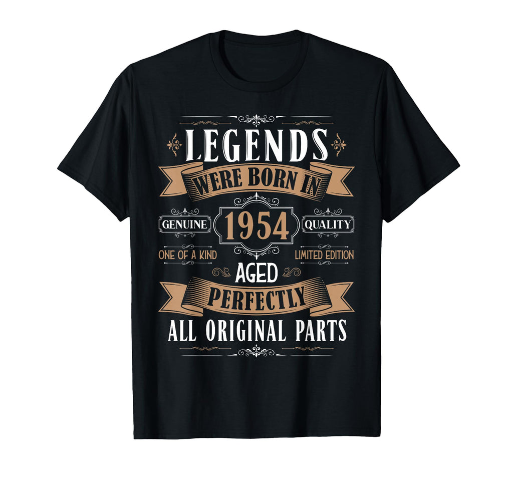 Legends Born 1954 72Nd Birthday 72 T-Shirt - Minimalist Print Men Women - T-Shirt, Sweatshirt, Hoodie