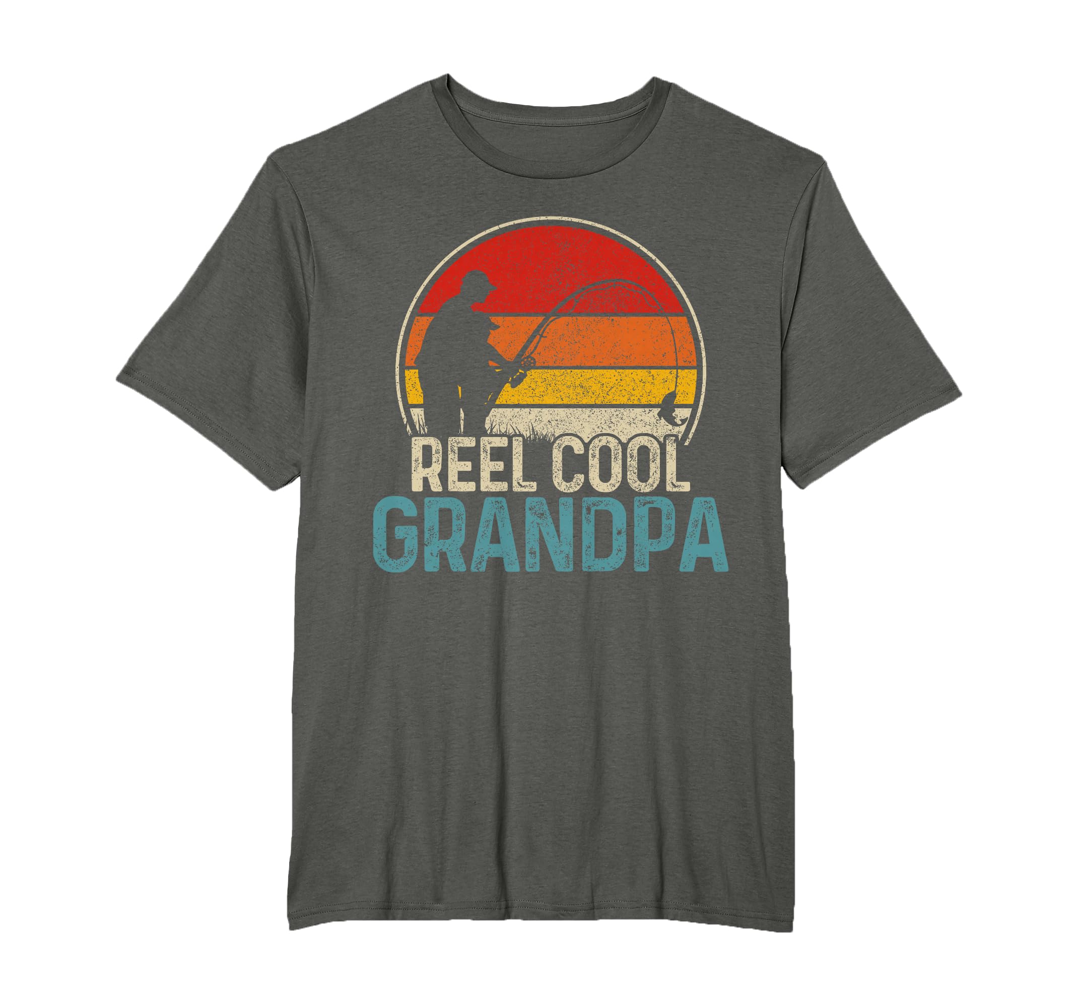 Reel Grandpa Funny Fishing Fisherman T-Shirt - Trendy Graphic Men Women - T-Shirt, Sweatshirt, Hoodie