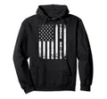 Truck Driver American Flag Usa Semi Hoodie - Unique Graphic Men Women - T-Shirt, Sweatshirt, Hoodie