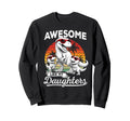 T Rex Dad Funny Dinosaur Daughter Sweatshirt - Novelty Apparel for Adults - T-Shirt, Sweatshirt, Hoodie