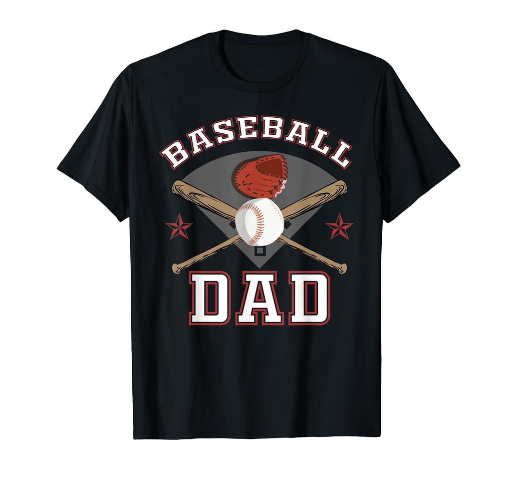 Baseball Dad Baseball Player T-Shirt - Minimalist Print for Adults - T-Shirt, Sweatshirt, Hoodie