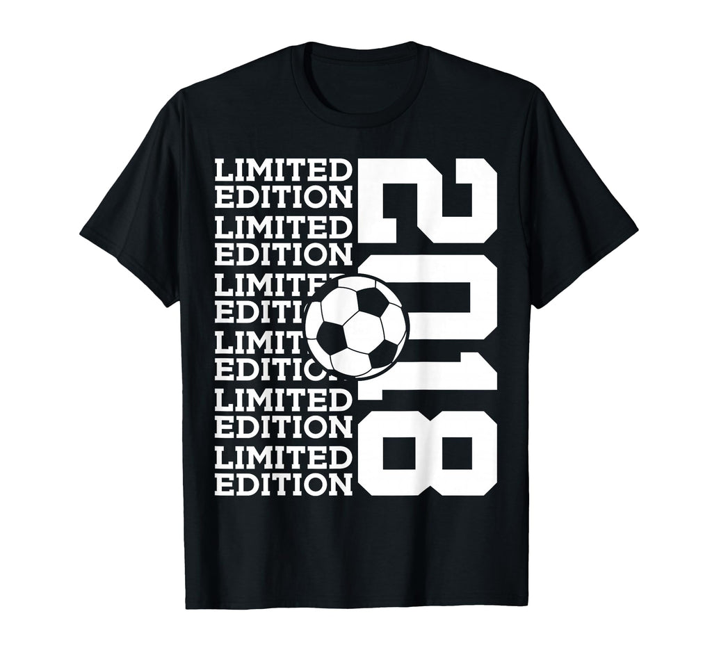 2018 Soccer 8Th Birthday T-Shirt - Custom Art Print Unisex - T-Shirt, Sweatshirt, Hoodie