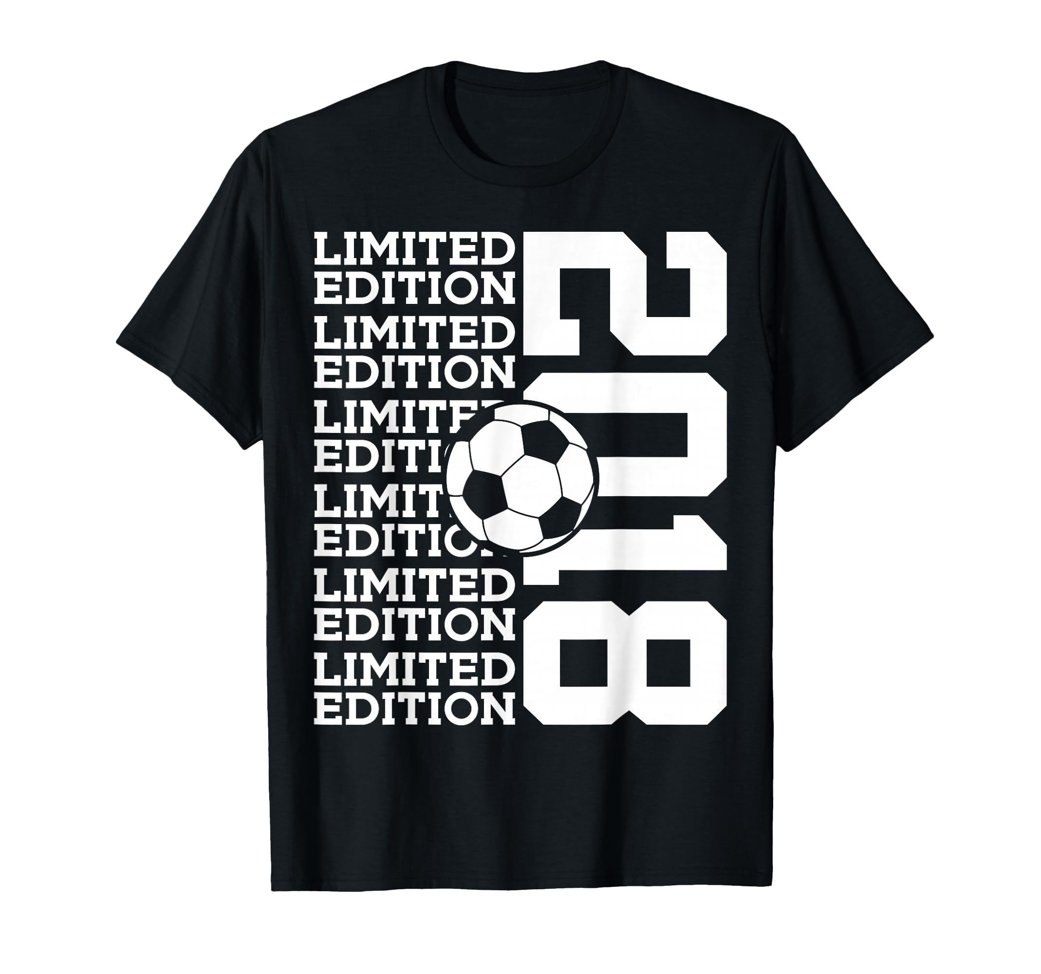 2018 Soccer 8Th Birthday T-Shirt - Custom Art Print Unisex - T-Shirt, Sweatshirt, Hoodie