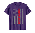 Crossing Guard Us Flag Dad T-Shirt - Graphic Print Men Women - T-Shirt, Sweatshirt, Hoodie