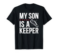 My Son Is Soccer Keeper Dad Soccer T-Shirt - Graphic Print for Adults - T-Shirt, Sweatshirt, Hoodie