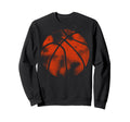 Basketball Player Fan Dad Game Day Sweatshirt - Trendy Graphic Men Women - T-Shirt, Sweatshirt, Hoodie