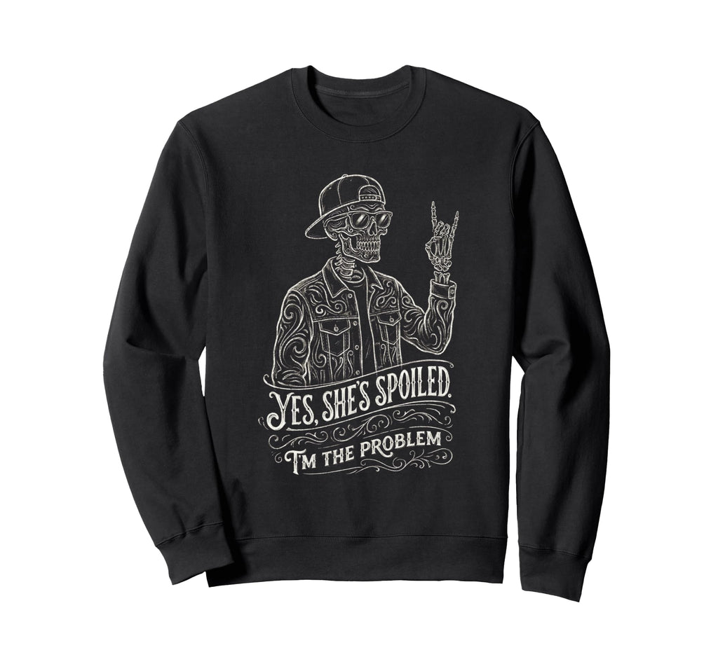Skeleton Dad Daughter Matching Sweatshirt - Custom Art Print Men Women - T-Shirt, Sweatshirt, Hoodie