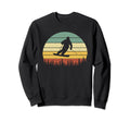 Ski Sunset Skier Skiing Dad Ski Sweatshirt - Fun Novelty Design Men Women - T-Shirt, Sweatshirt, Hoodie