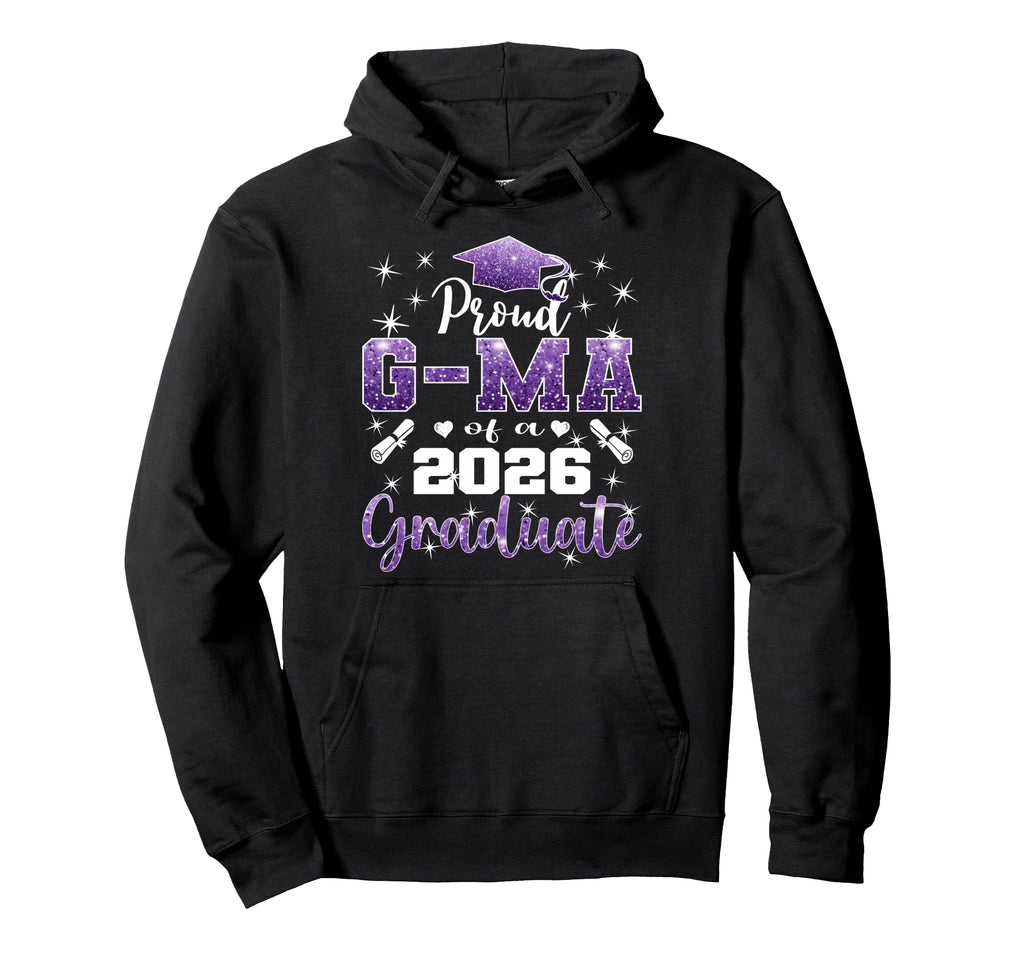 Super Proud G Ma 2026 Graduate Hoodie - Aesthetic Graphic for Adults - T-Shirt, Sweatshirt, Hoodie