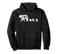 Papa Bear 3 Three Cubs Fun Father Dad Hoodie - Aesthetic Graphic Unisex - T-Shirt, Sweatshirt, Hoodie