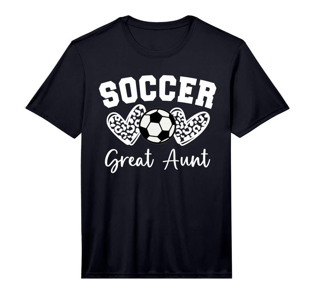 Soccer Great Aunt Matching Family T-Shirt - Custom Art Print Men Women - T-Shirt, Sweatshirt, Hoodie