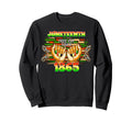 Juneteenth Melanin Black Dad Brown Sweatshirt - Graphic Print for Adults - T-Shirt, Sweatshirt, Hoodie