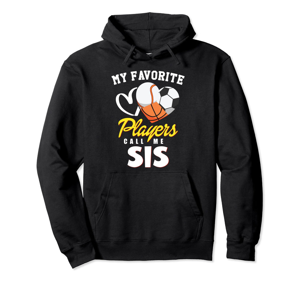 My Favorite Players Baseball Hoodie - Casual Everyday Wear Men Women - T-Shirt, Sweatshirt, Hoodie