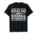 I Have Two Titles Bonus Dad And T-Shirt - Aesthetic Graphic for Adults - T-Shirt, Sweatshirt, Hoodie
