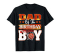 Basketball Dad Birthday Family T-Shirt - Minimalist Print Men Women - T-Shirt, Sweatshirt, Hoodie