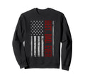 Best Dad Ever Us American Flag Sweatshirt - Unique Graphic for Adults - T-Shirt, Sweatshirt, Hoodie