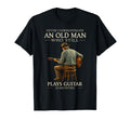 50Th Birthday Acoustic Guitar Player T-Shirt - Aesthetic Graphic Unisex - T-Shirt, Sweatshirt, Hoodie
