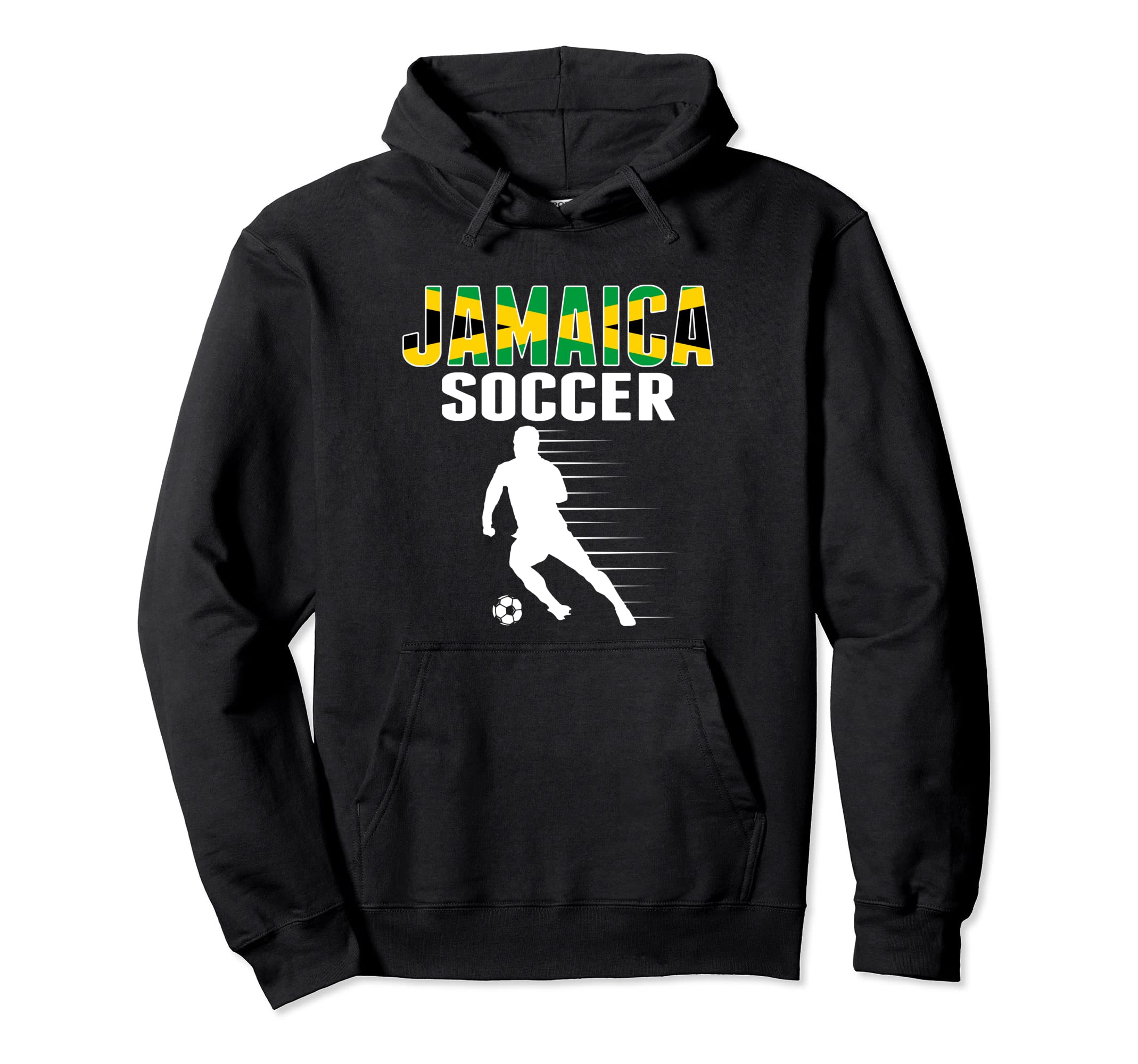 Jamaica Soccer Fans Jersey Jamaican Hoodie - Unique Graphic for Adults - T-Shirt, Sweatshirt, Hoodie