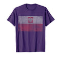 Poland Flag Polish Polska Family Fade T-Shirt - Streetwear Style for Adults - T-Shirt, Sweatshirt, Hoodie