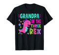 Grandpa Three Rex T Rex Dinosaur T-Shirt - Fun Novelty Design Unisex - T-Shirt, Sweatshirt, Hoodie