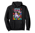 Proud Dad 2024 Graduate Unicorn Dad Hoodie - Aesthetic Graphic for Adults - T-Shirt, Sweatshirt, Hoodie