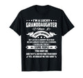 Im Lucky Granddaughter I Have Grandpa T-Shirt - Custom Art Print Men Women - T-Shirt, Sweatshirt, Hoodie