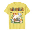 Godmother Wild One Safari Jungle 1St T-Shirt - Minimalist Print Men Women - T-Shirt, Sweatshirt, Hoodie