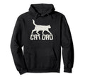 Cat Dad Fathers Day Grandpa Cats Lover Funny Hoodie - Graphic Print Unisex - T-Shirt, Sweatshirt, Hoodie