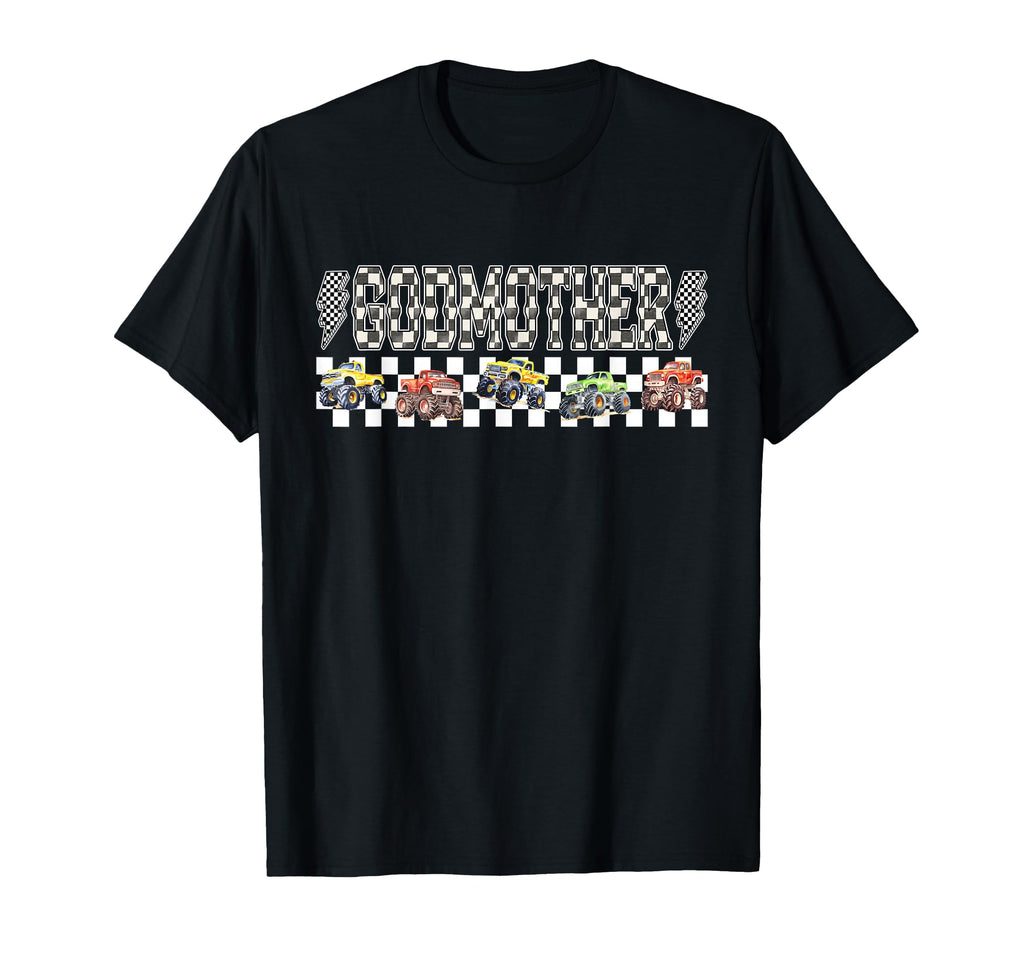 Godmother Monster Truck Family Crew T-Shirt - Trendy Graphic for Adults - T-Shirt, Sweatshirt, Hoodie