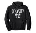 Coquette Soccer Cousin Spirit Hoodie - Casual Everyday Wear Unisex - T-Shirt, Sweatshirt, Hoodie