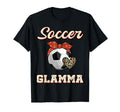 Soccer Glamma Bandana Leopard Heart T-Shirt - Minimalist Print Men Women - T-Shirt, Sweatshirt, Hoodie